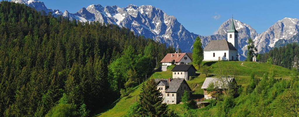 Apartamento Mala Hisa Solčava Exterior foto